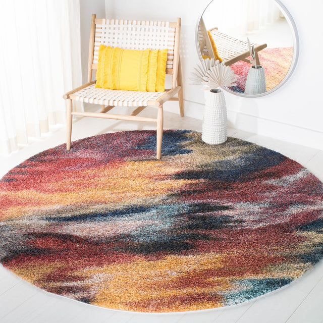 Safavieh Calista Cal114Q Red/Blue Rugs - Safavieh - cal114q - 7r
