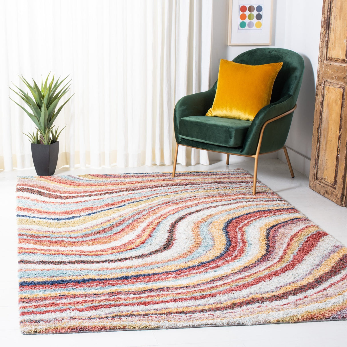 Safavieh Calista Cal130P Rust/Grey Rugs - Safavieh - cal130p - 4