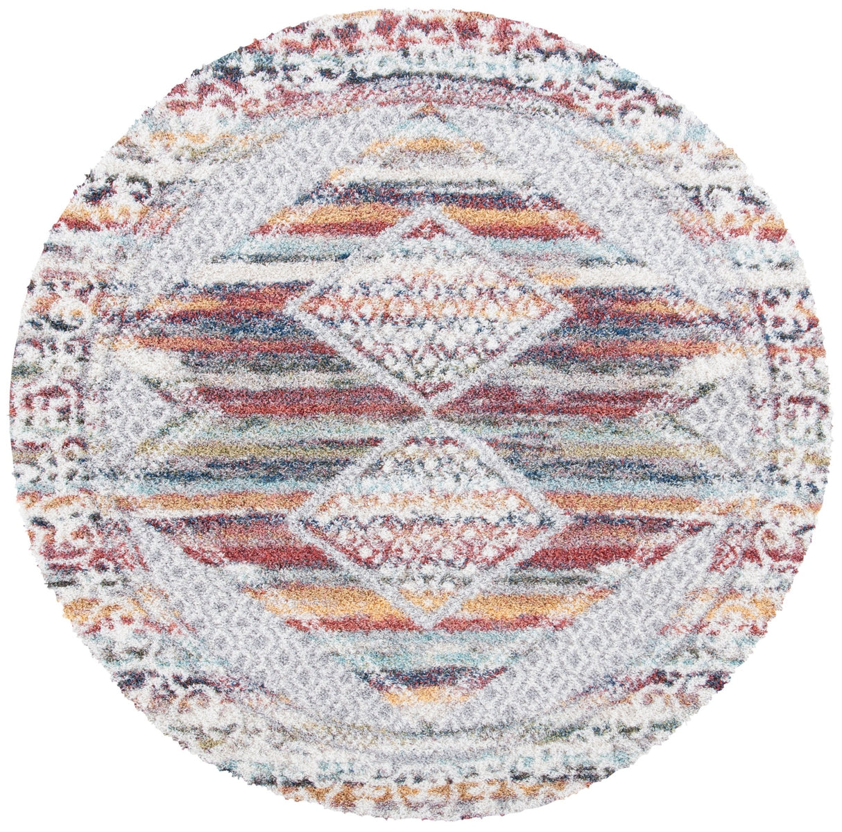 Safavieh Calista Cal136A Ivory/Rust Rugs - Safavieh - cal136a - 7r