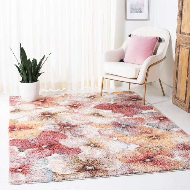 Safavieh Calista Cal152A Ivory/Rust Rugs - Safavieh - cal152a - 4