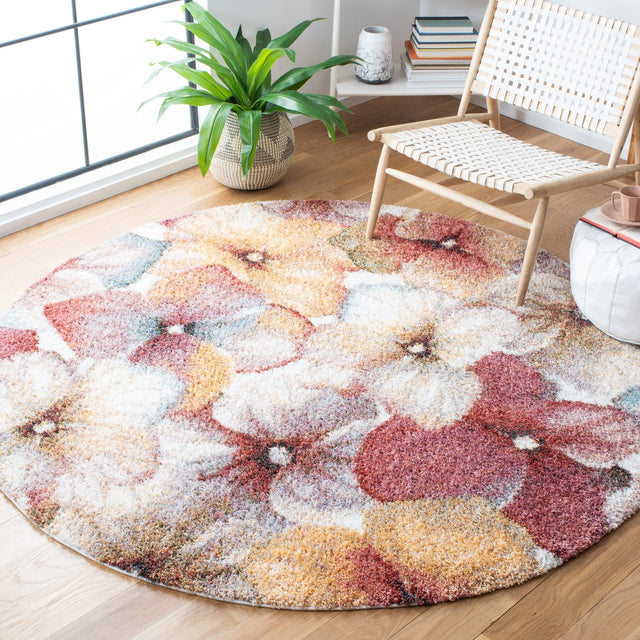 Safavieh Calista Cal152A Ivory/Rust Rugs - Safavieh - cal152a - 7r