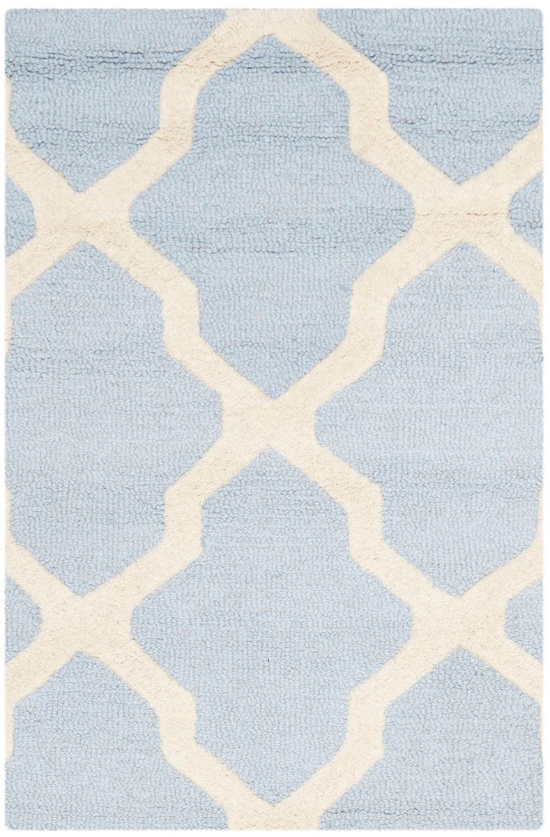 Safavieh Cambridge Cam121A Light Blue / Ivory Rugs - Safavieh - cam121a - 6r