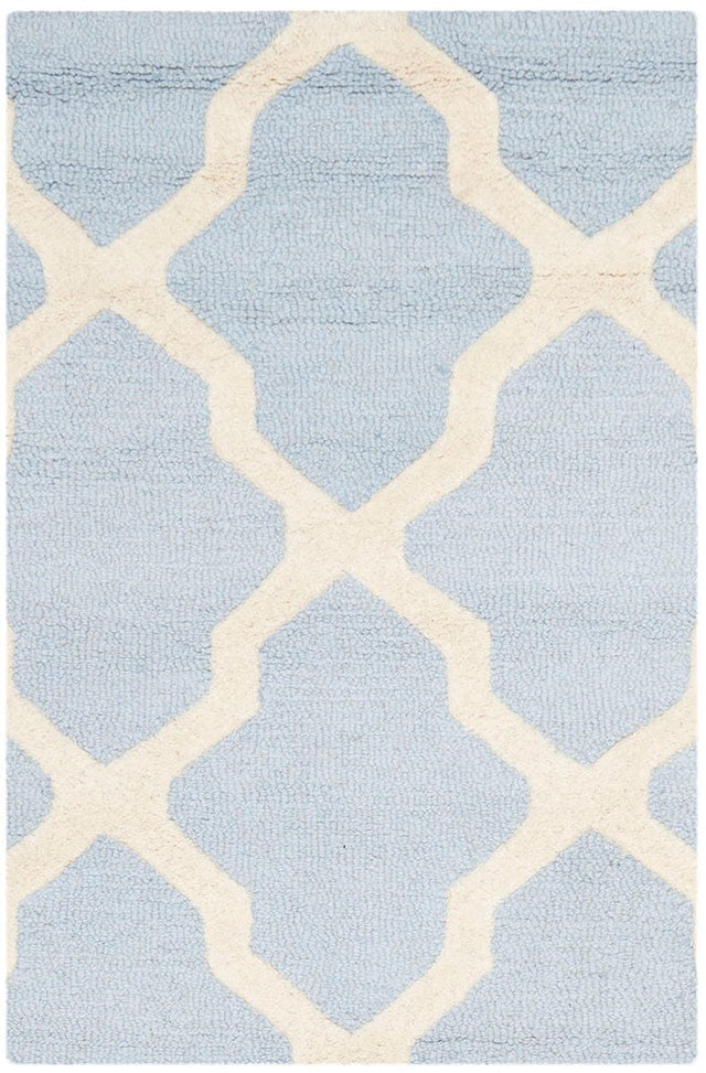 Safavieh Cambridge Cam121A Light Blue / Ivory Rugs - Safavieh - cam121a - 6r