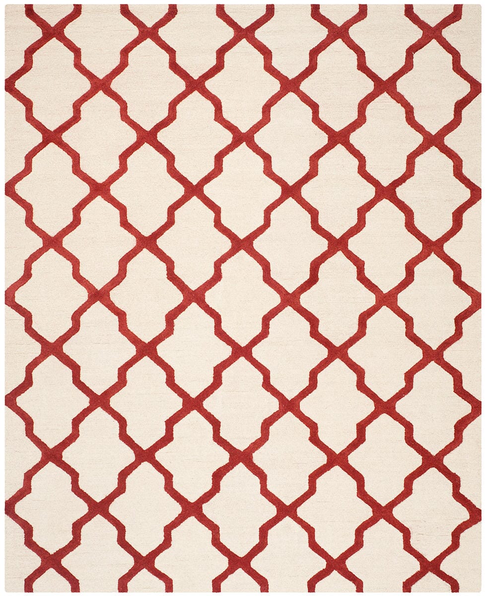 Safavieh Cambridge Cam121I Ivory / Rust Rugs - Safavieh - cam121i - 6r