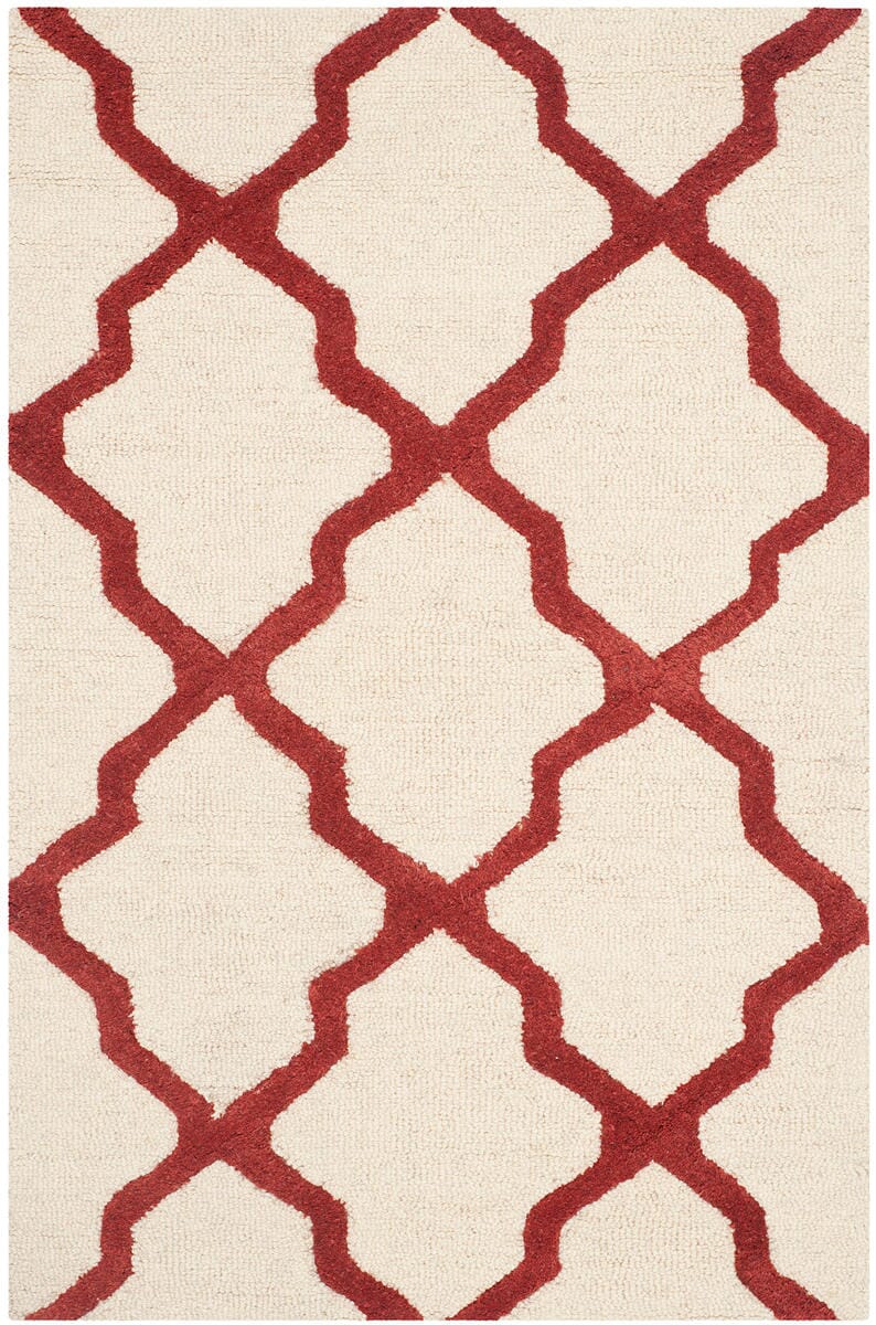 Safavieh Cambridge Cam121I Ivory / Rust Rugs - Safavieh - cam121i - 6r