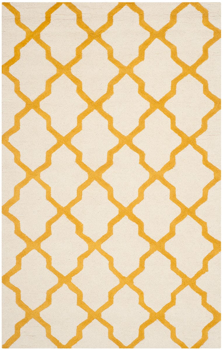 Safavieh Cambridge Cam121U Ivory / Gold Rugs - Safavieh - cam121u - 2