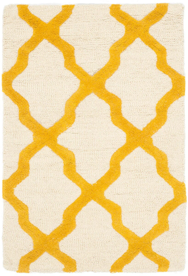 Safavieh Cambridge Cam121U Ivory / Gold Rugs - Safavieh - cam121u - 4r