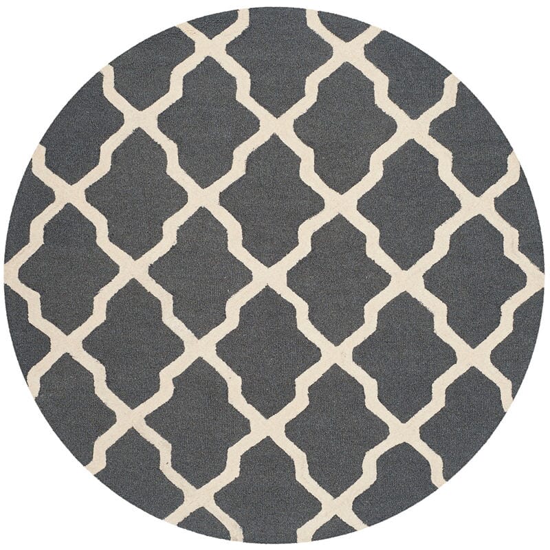 Safavieh Cambridge Cam121X Dark Grey / Ivory Rugs - Safavieh - cam121x - 4r