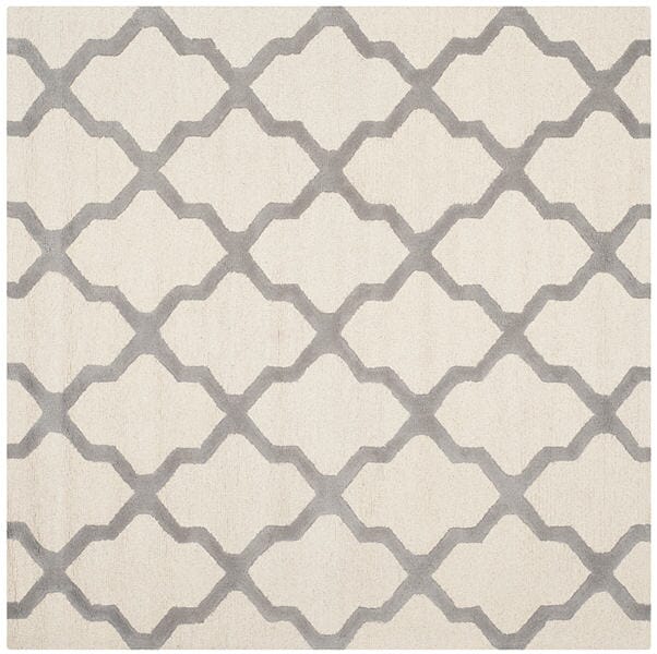 Safavieh Cambridge Cam121Y Ivory / Silver Rugs - Safavieh - cam121y - 4sq