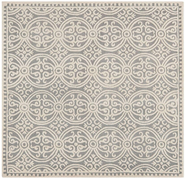 Safavieh Cambridge Cam123D Silver / Ivory Rugs - Safavieh - cam123d - 9sq