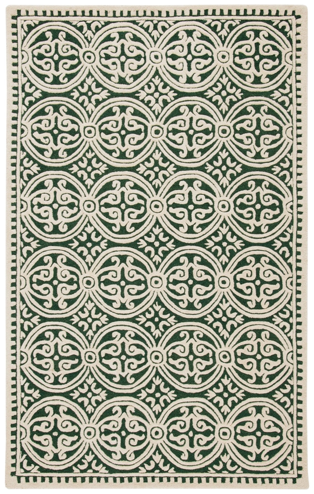 Safavieh Cambridge Cam123Y Dark Green/Ivory Rugs - Safavieh - cam123y - 2