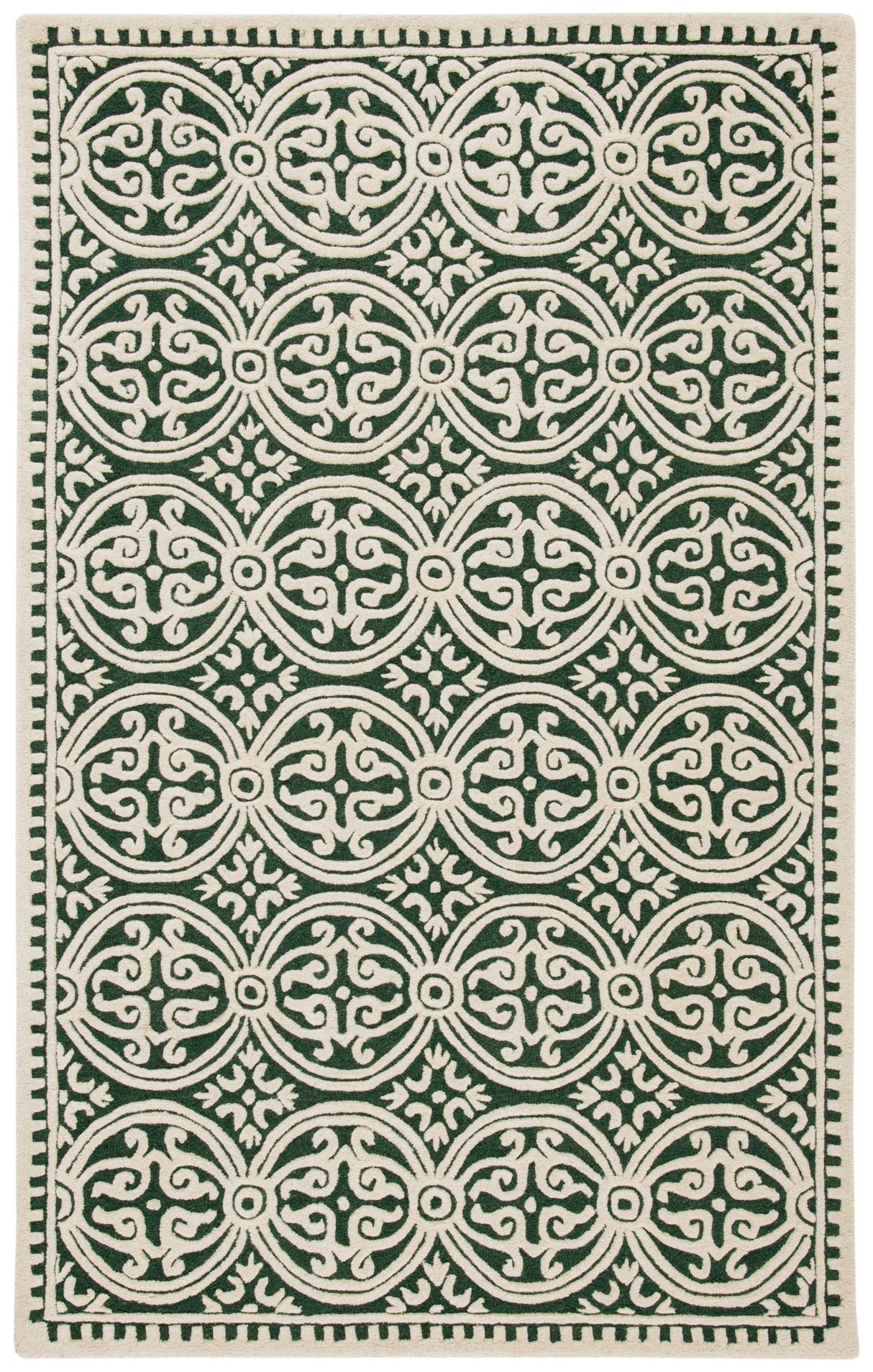 Safavieh Cambridge Cam123Y Dark Green/Ivory Rugs - Safavieh - cam123y - 2