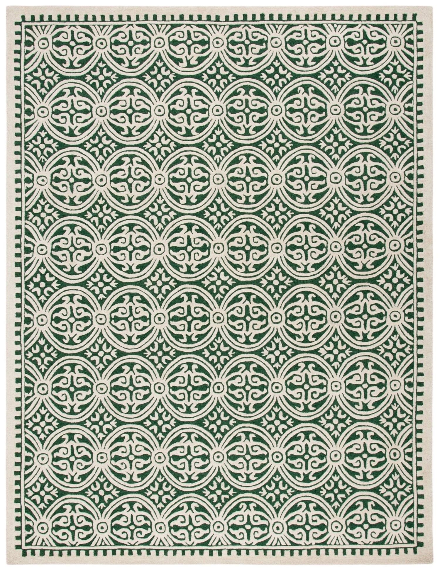 Safavieh Cambridge Cam123Y Dark Green/Ivory Rugs - Safavieh - cam123y - 6r