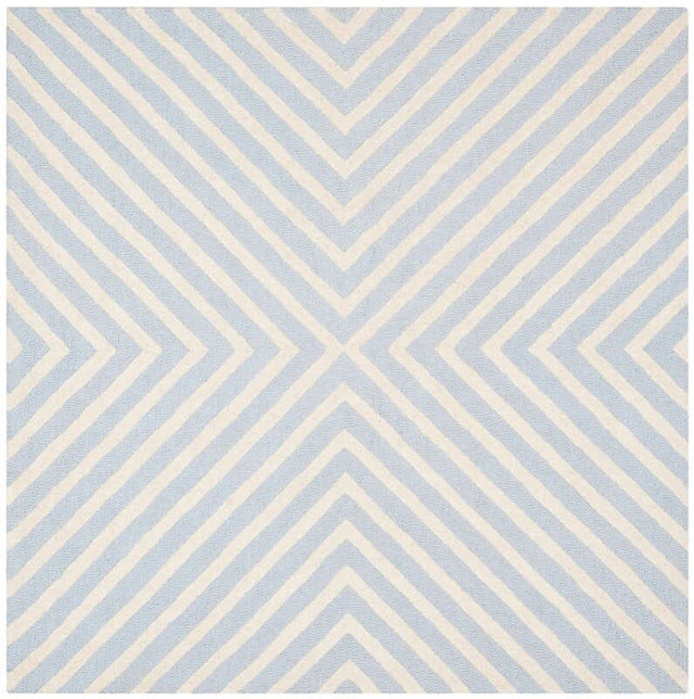 Safavieh Cambridge Cam129A Light Blue / Ivory Rugs - Safavieh - cam129a - 10sq