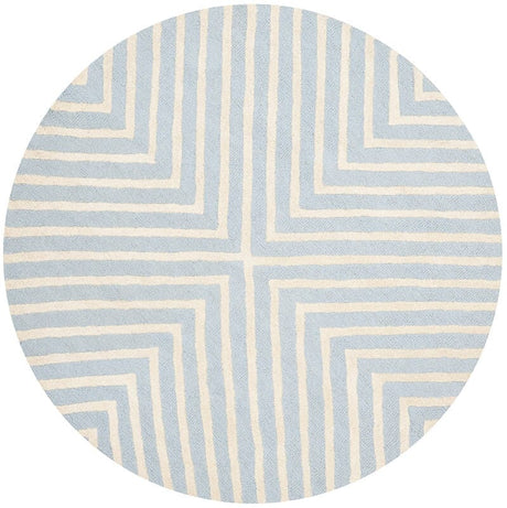 Safavieh Cambridge Cam129A Light Blue / Ivory Rugs - Safavieh - cam129a - 4r