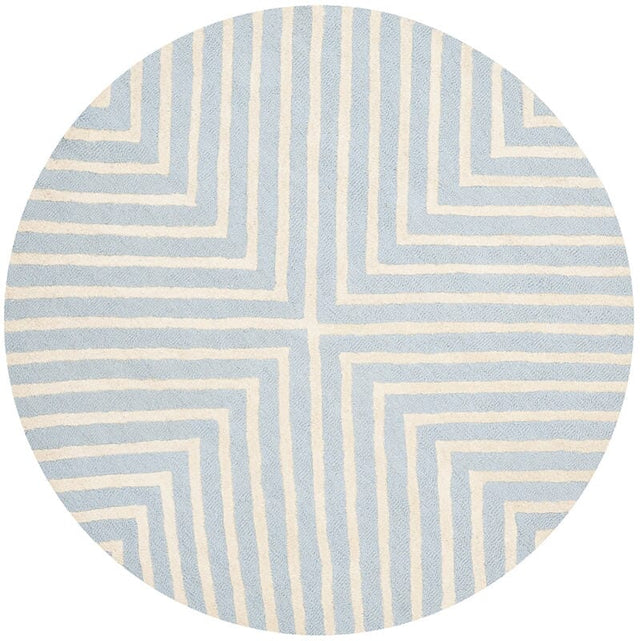 Safavieh Cambridge Cam129A Light Blue / Ivory Rugs - Safavieh - cam129a - 4r
