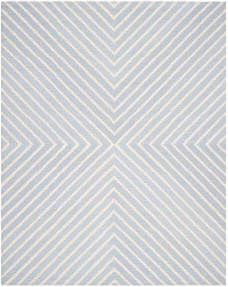 Safavieh Cambridge Cam129A Light Blue / Ivory Rugs - Safavieh - cam129a - 4r