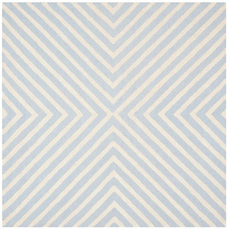 Safavieh Cambridge Cam129A Light Blue / Ivory Rugs - Safavieh - cam129a - 4sq