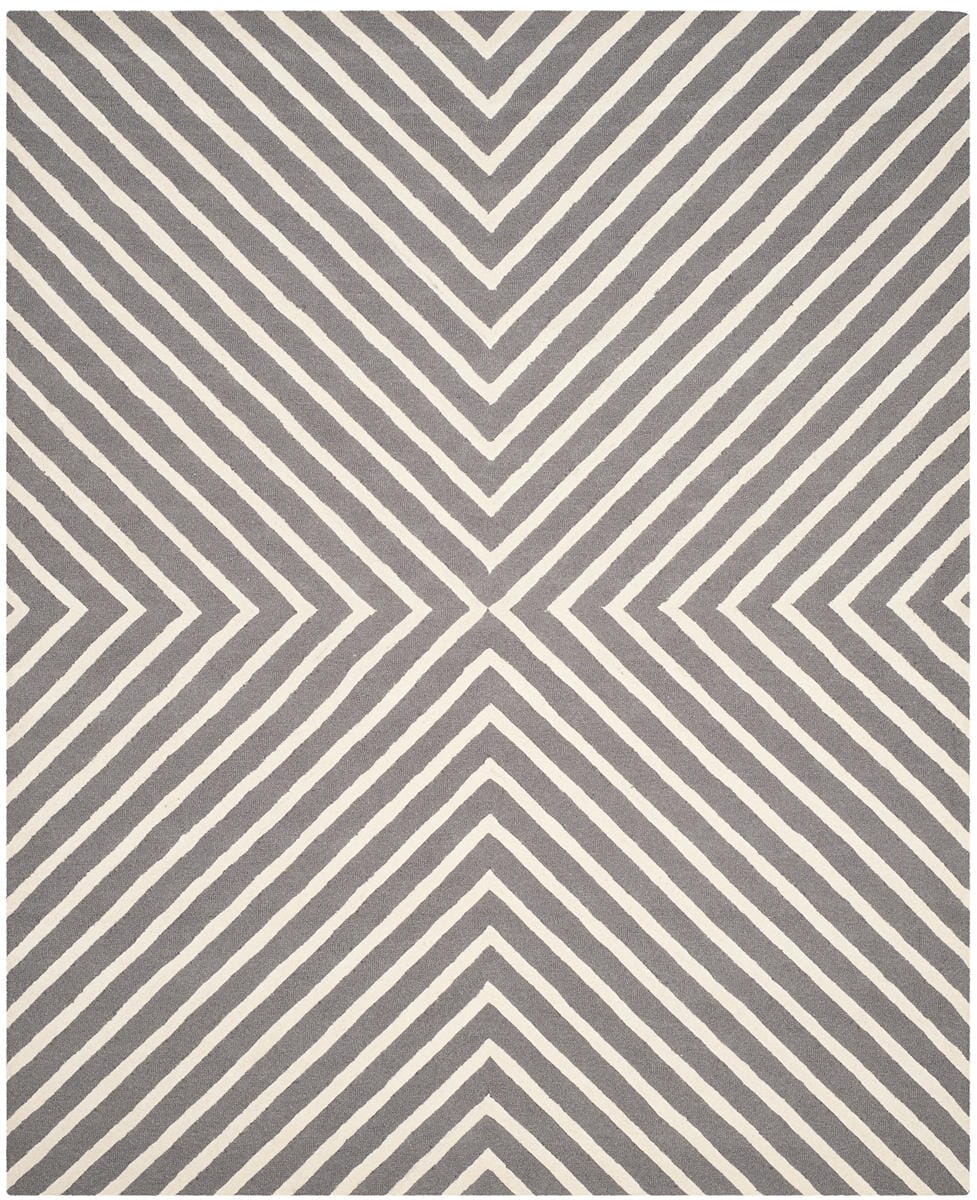 Safavieh Cambridge Cam129X Dark Grey / Ivory Rugs - Safavieh - cam129x - 5