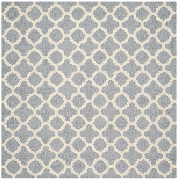 Safavieh Cambridge Cam130D Silver / Ivory Rugs - Safavieh - cam130d - 6sq