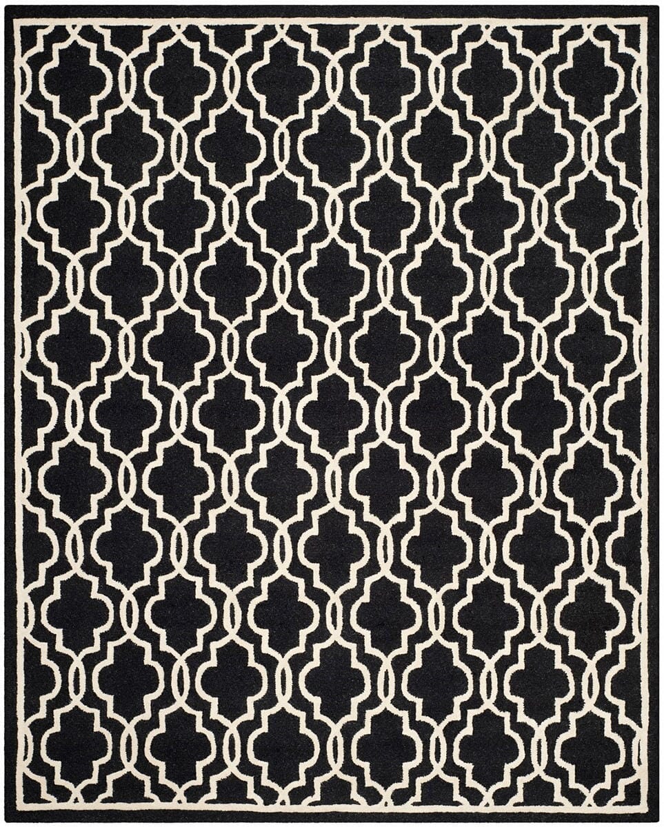 Safavieh Cambridge Cam131E Black / Ivory Rugs - Safavieh - cam131e - 6r