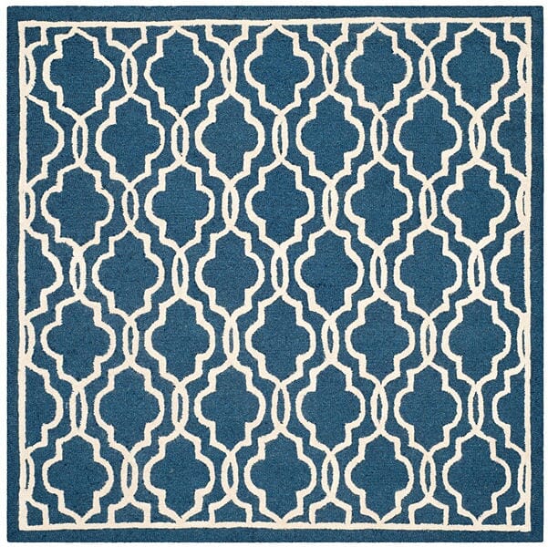 Safavieh Cambridge Cam131G Navy / Ivory Rugs - Safavieh - cam131g - 6sq