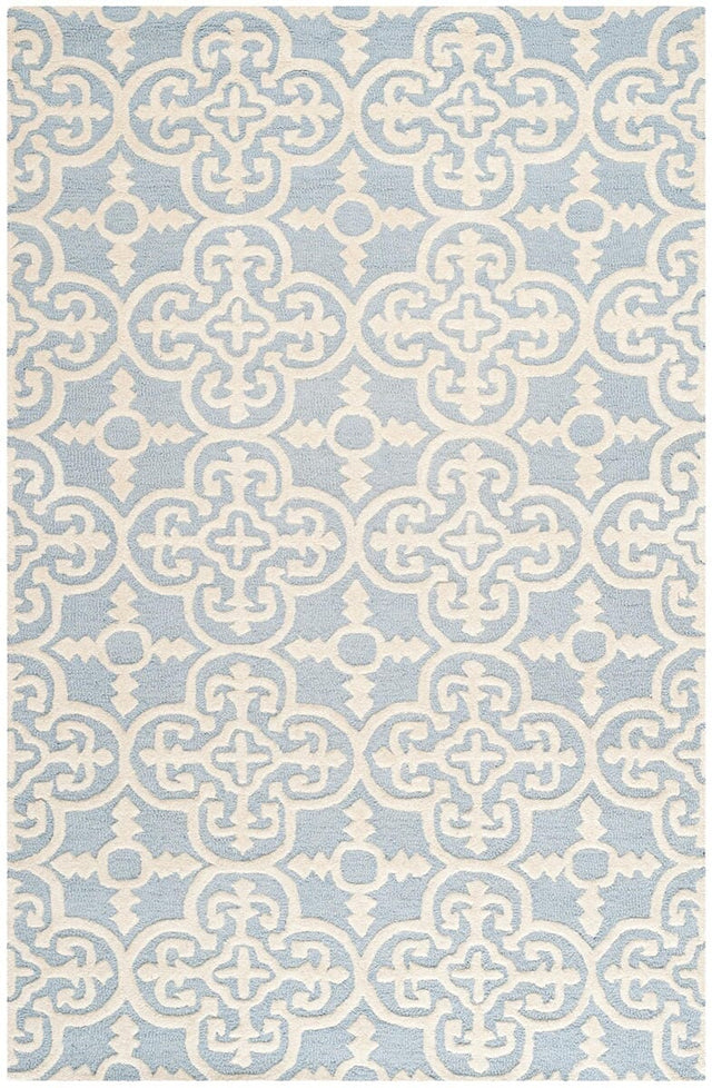 Safavieh Cambridge Cam133A Light Blue / Ivory Rugs - Safavieh - cam133a - 2