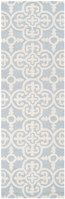 Safavieh Cambridge Cam133A Light Blue / Ivory Rugs - Safavieh - cam133a - 26