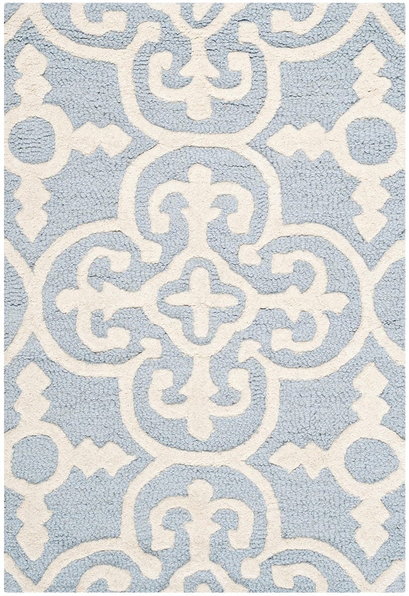 Safavieh Cambridge Cam133A Light Blue / Ivory Rugs - Safavieh - cam133a - 6r