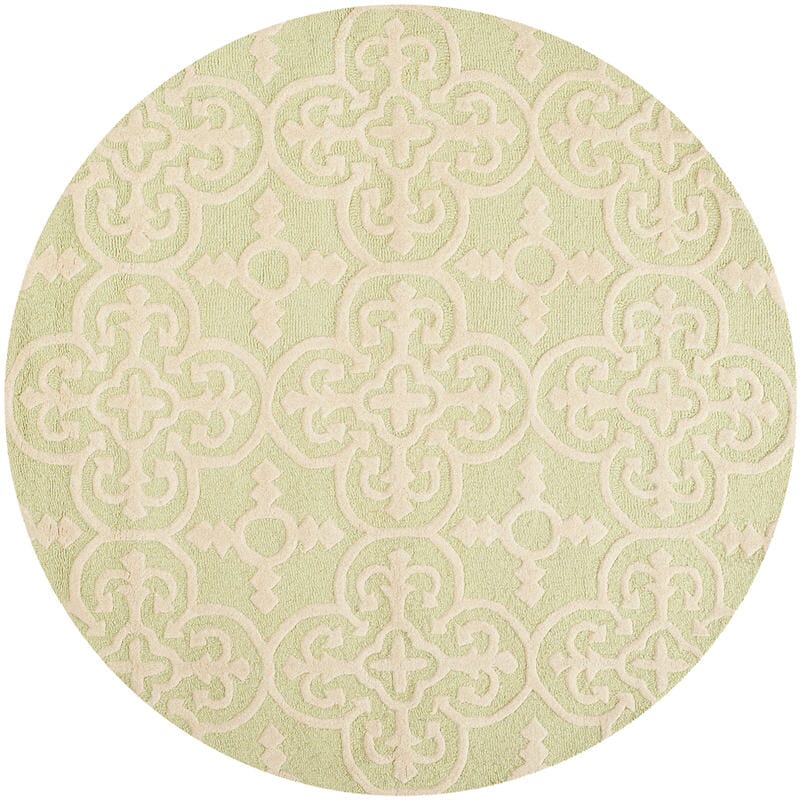 Safavieh Cambridge Cam133B Light Green / Ivory Rugs - Safavieh - cam133b - 6r