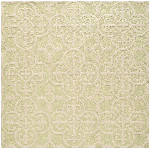 Safavieh Cambridge Cam133B Light Green / Ivory Rugs - Safavieh - cam133b - 6sq