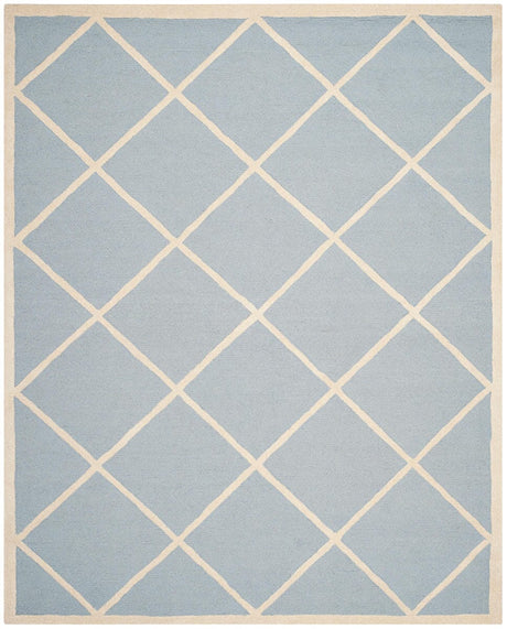 Safavieh Cambridge Cam136A Light Blue / Ivory Rugs - Safavieh - cam136a - 4r