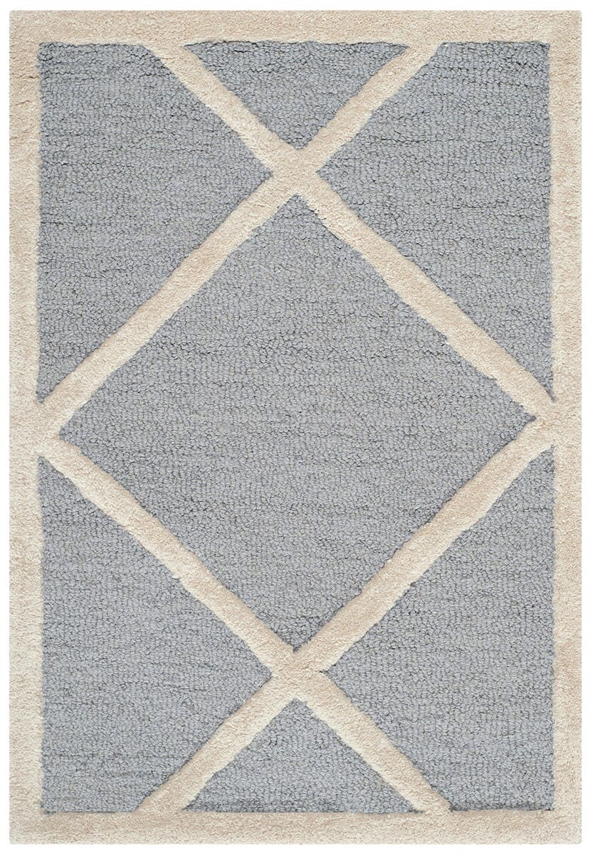 Safavieh Cambridge Cam136D Silver / Ivory Rugs - Safavieh - cam136d - 4r