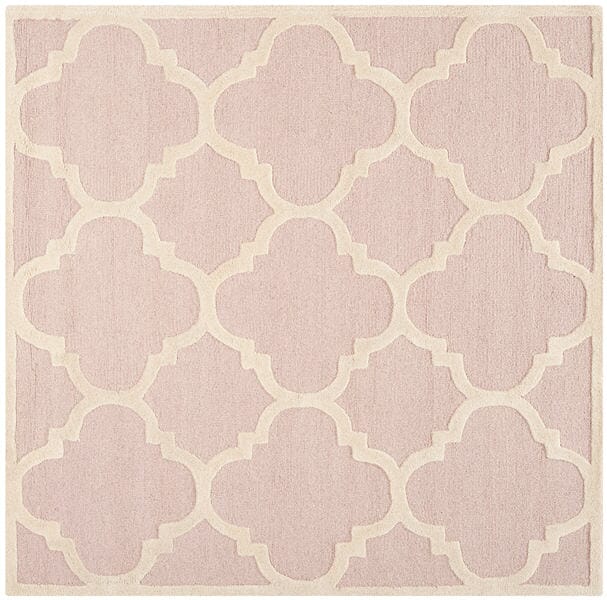 Safavieh Cambridge Cam140M Light Pink / Ivory Rugs - Safavieh - cam140m - 6sq