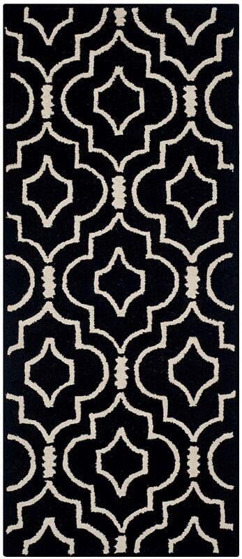 Safavieh Cambridge Cam141E Black / Ivory Rugs - Safavieh - cam141e - 24