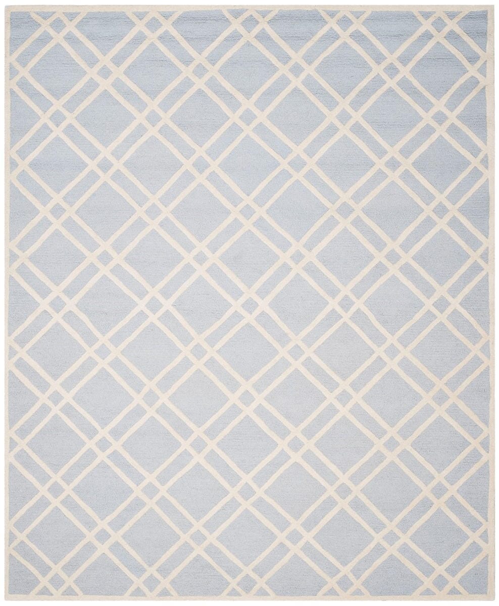 Safavieh Cambridge Cam142A Light Blue / Ivory Rugs - Safavieh - cam142a - 6r