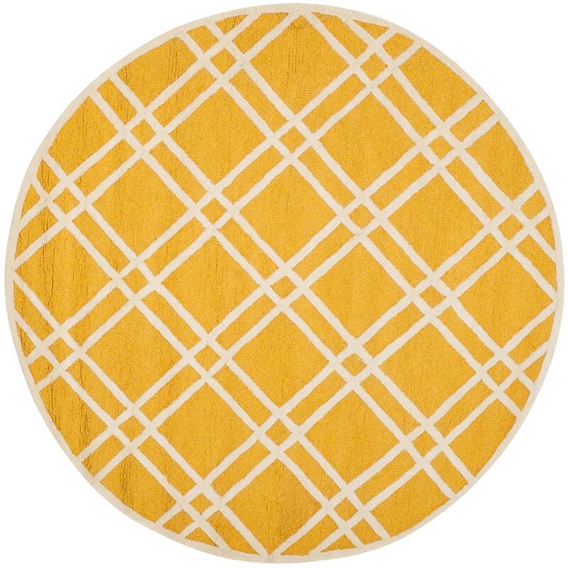 Safavieh Cambridge Cam142Q Gold / Ivory Rugs - Safavieh - cam142q - 6r