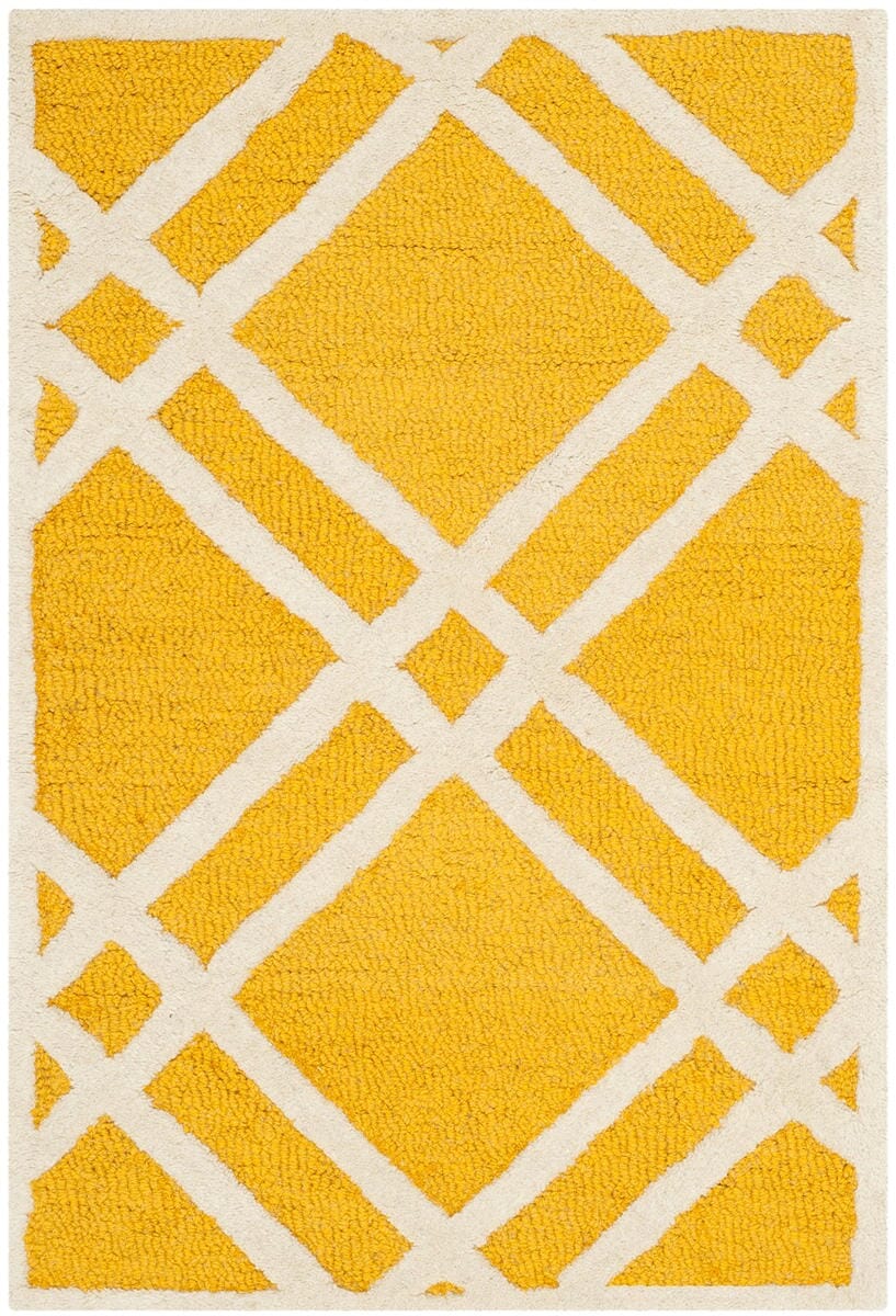 Safavieh Cambridge Cam142Q Gold / Ivory Rugs - Safavieh - cam142q - 6r