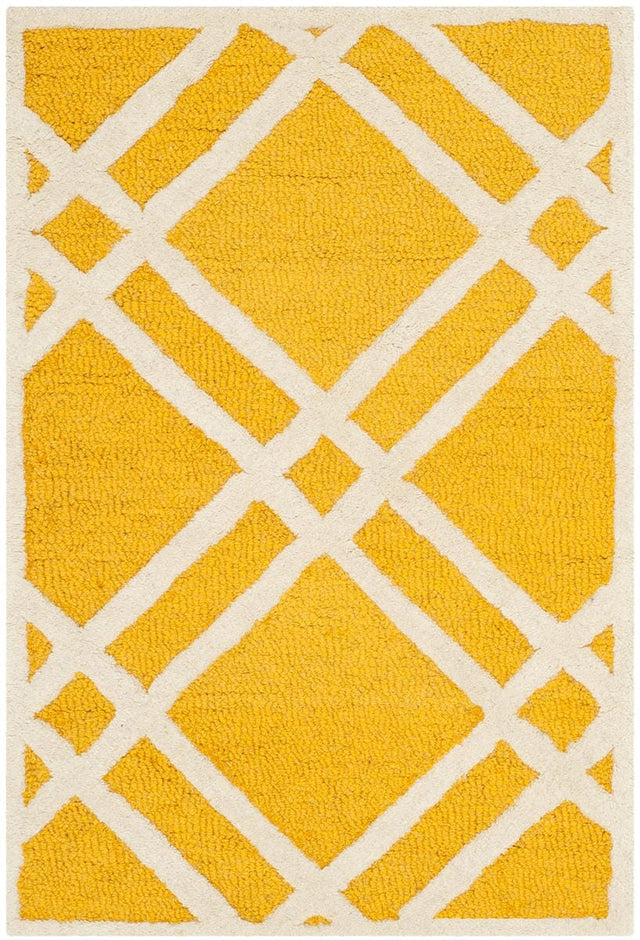 Safavieh Cambridge Cam142Q Gold / Ivory Rugs - Safavieh - cam142q - 6r
