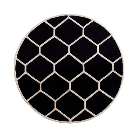 Safavieh Cambridge Cam144E Black / Ivory Rugs - Safavieh - cam144e - 6r