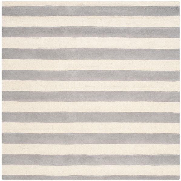 Safavieh Cambridge Cam154A Grey / Ivory Rugs - Safavieh - cam154a - 4sq