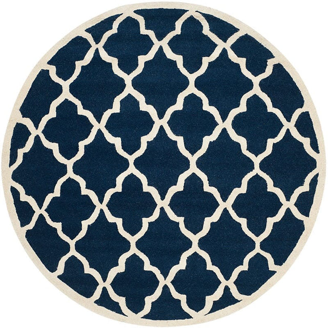 Safavieh Cambridge Cam312M Navy / Ivory Rugs - Safavieh - cam312m - 6r