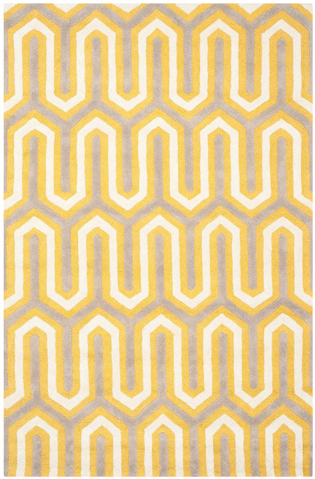 Safavieh Cambridge Cam351Q Gold / Grey Rugs - Safavieh - cam351q - 2