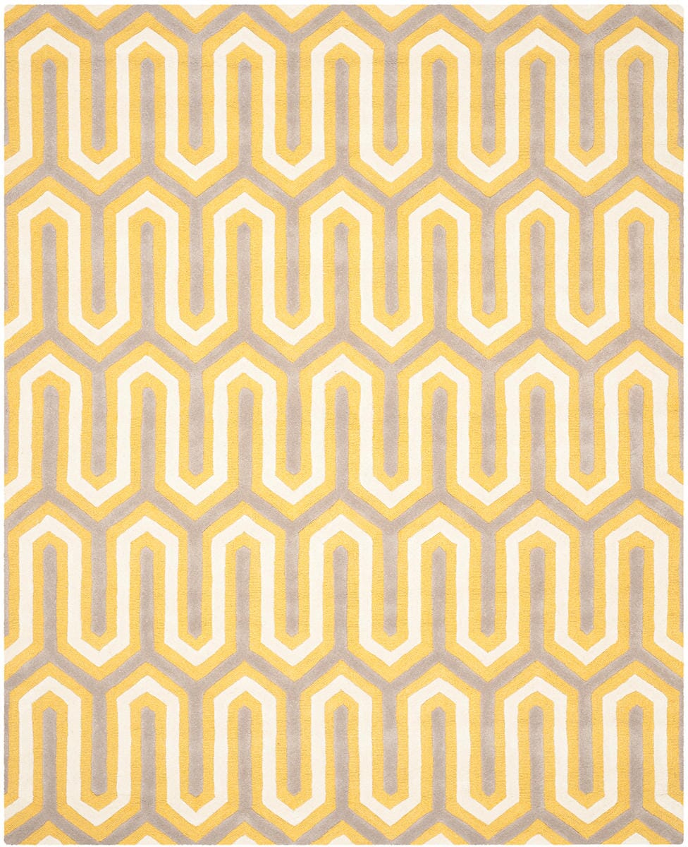 Safavieh Cambridge Cam351Q Gold / Grey Rugs - Safavieh - cam351q - 6r