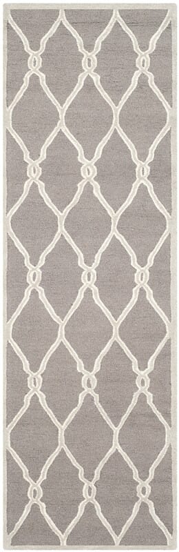 Safavieh Cambridge Cam352D Dark Grey / Ivory Rugs - Safavieh - cam352d - 26