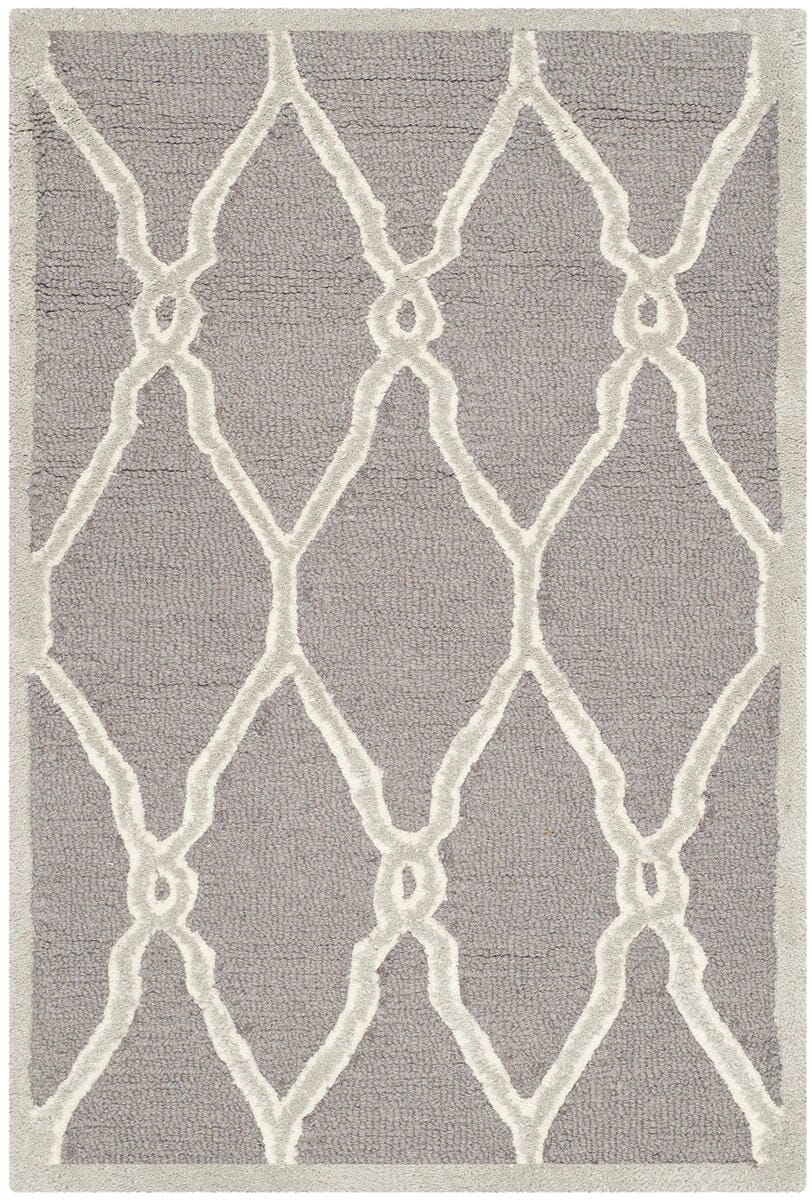 Safavieh Cambridge Cam352D Dark Grey / Ivory Rugs - Safavieh - cam352d - 6r