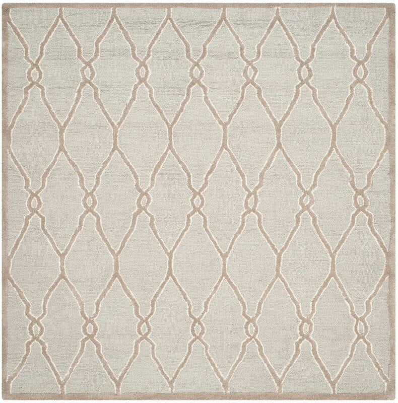 Safavieh Cambridge Cam352L Light Grey / Ivory Rugs - Safavieh - cam352l - 8sq
