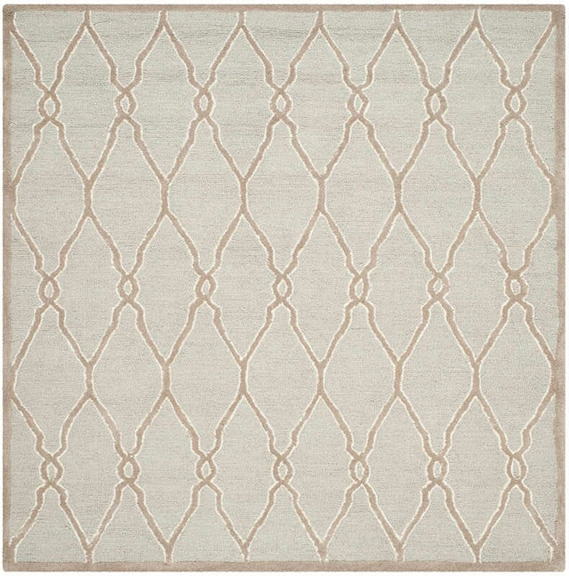 Safavieh Cambridge Cam352L Light Grey / Ivory Rugs - Safavieh - cam352l - 8sq