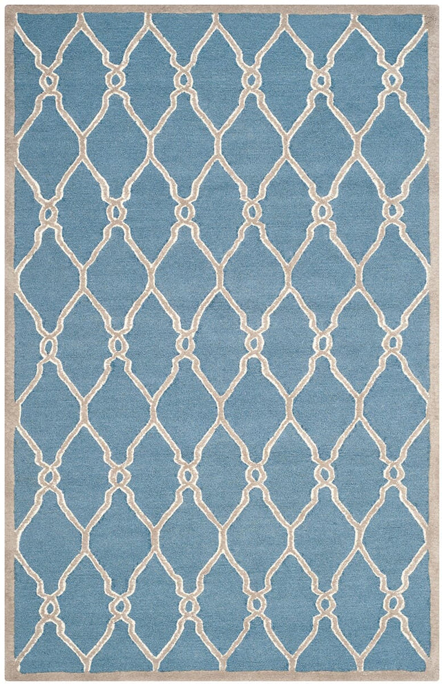 Safavieh Cambridge Cam352M Navy / Ivory Rugs - Safavieh - cam352m - 2