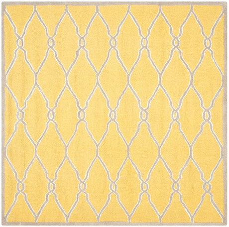 Safavieh Cambridge Cam352Q Gold / Ivory Rugs - Safavieh - cam352q - 6sq